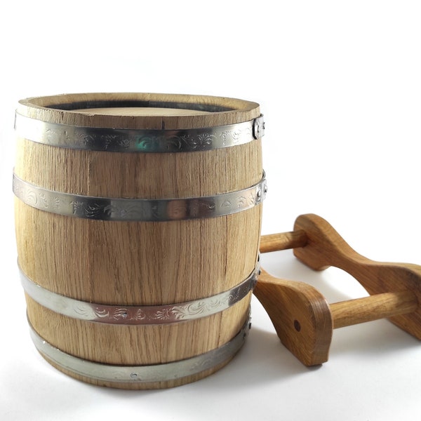 Wooden Wine Barrel 3L, Mini Whiskey Barrel Gift For Groomsmen, Custom Wine Barrel Engraved Whiskey Barrel Whiskey Barrel Kit Boyfriends Gift