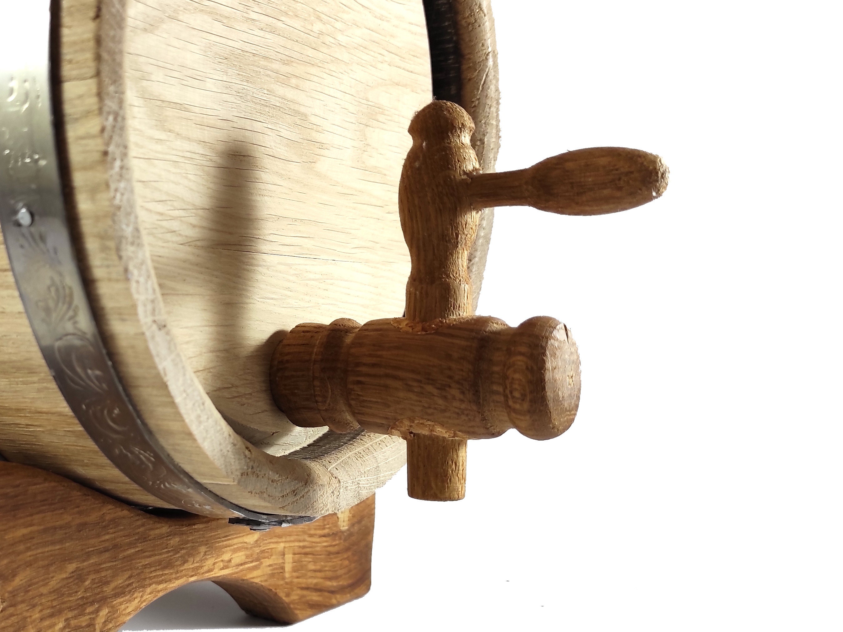 Wooden Oak Barrel Tap Wood Spigot for Wine making Wooden | Etsy