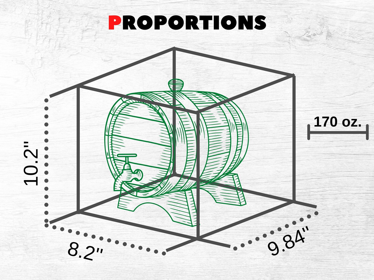 Oak Barrel 5L Handmade Wine Barrel Rum Custom Wooden Barrel Etsy