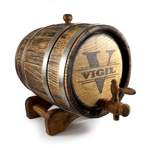 Whiskey Barrel Personalised Groomsman Gift Decor Wedding Rustic Wooden Keg Wine Lover Farmhouse Decor Custom Bourbon Barrel Birthday Gift