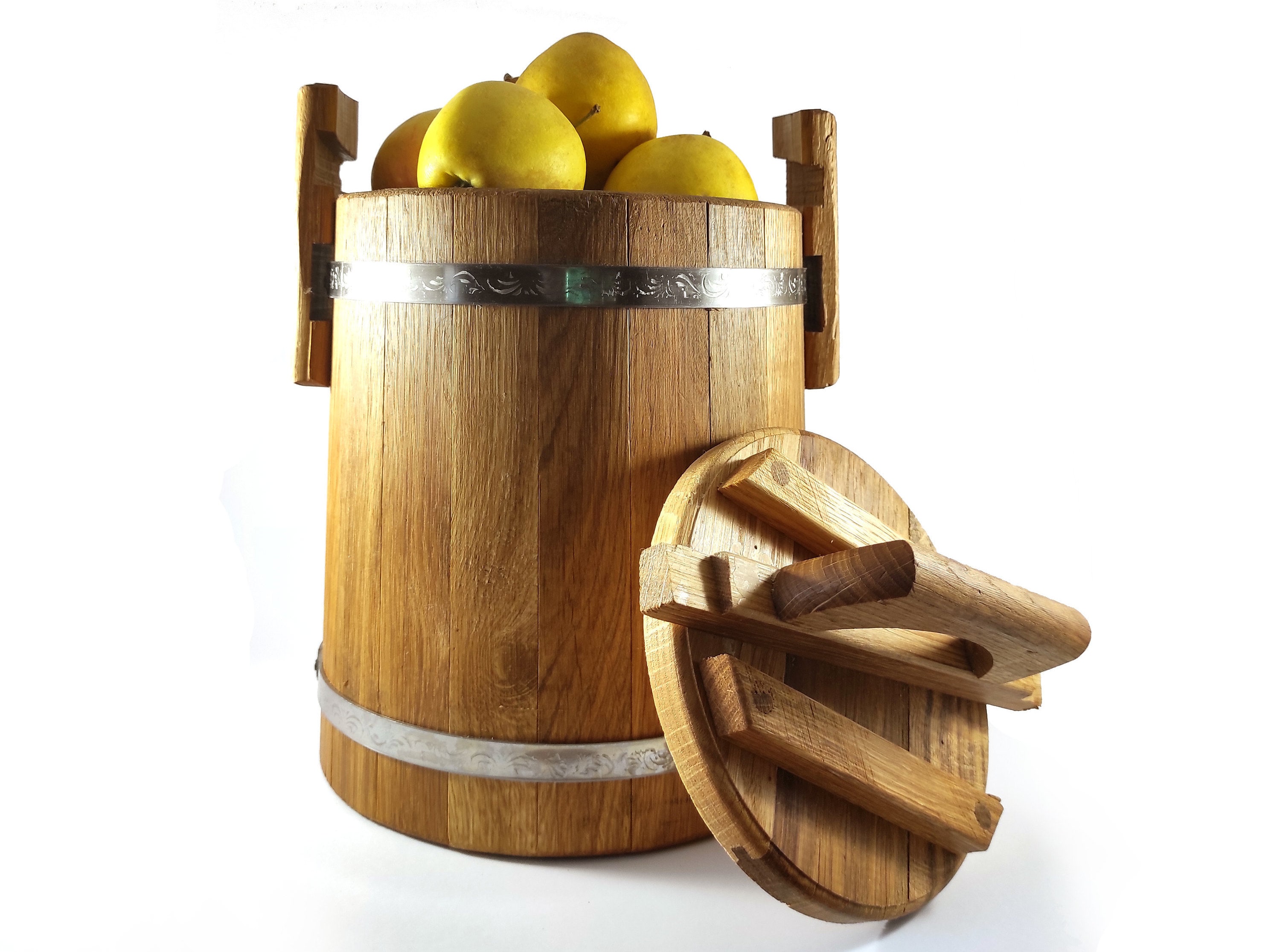 Wooden Pickle Barrels for sale Only 2 left at 65