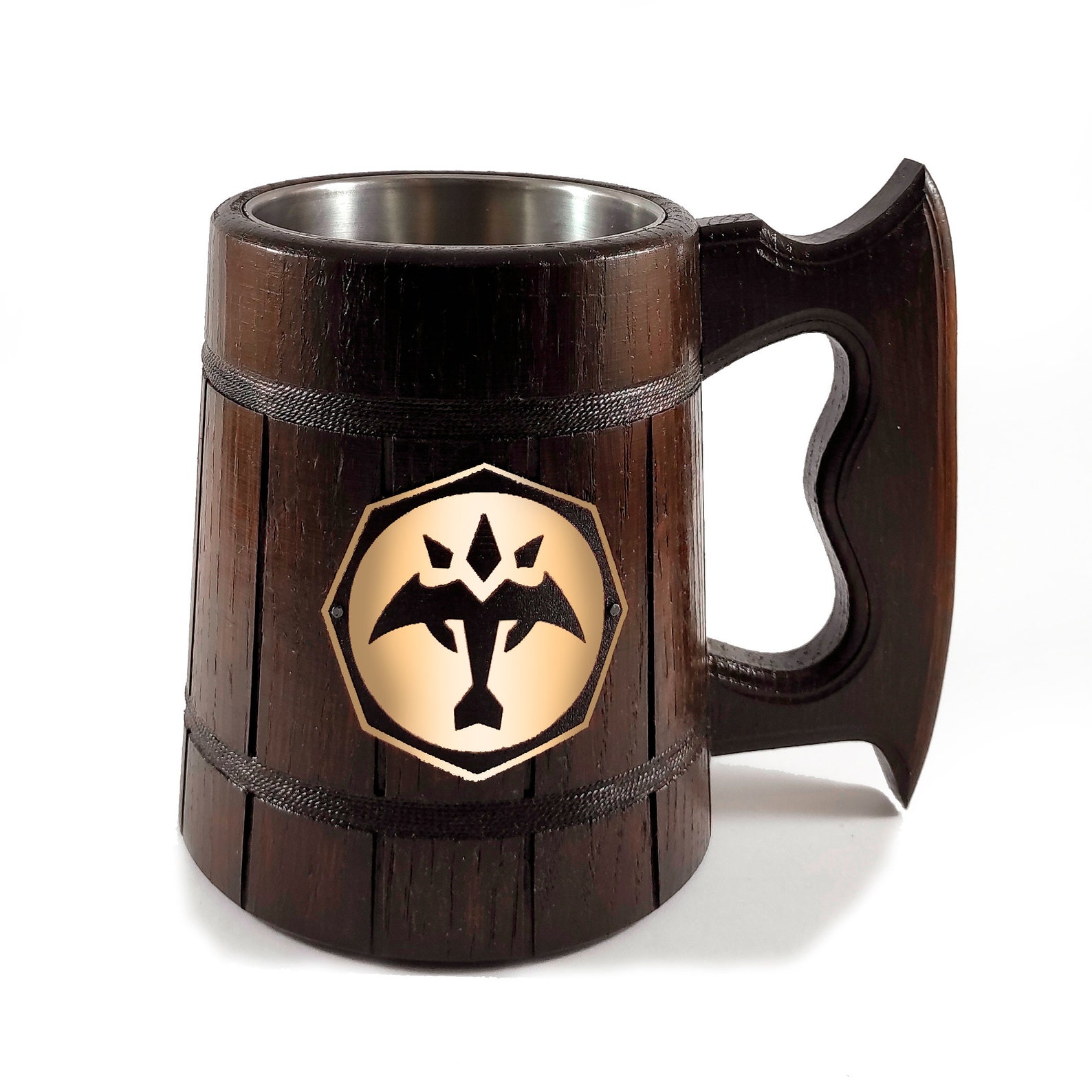 League of Legends Wooden Handmade Mug Lolbeer Glass League Etsy