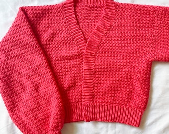 O-Ren Crochet | Arya Cardigan Pattern |  Crochet Cardigan