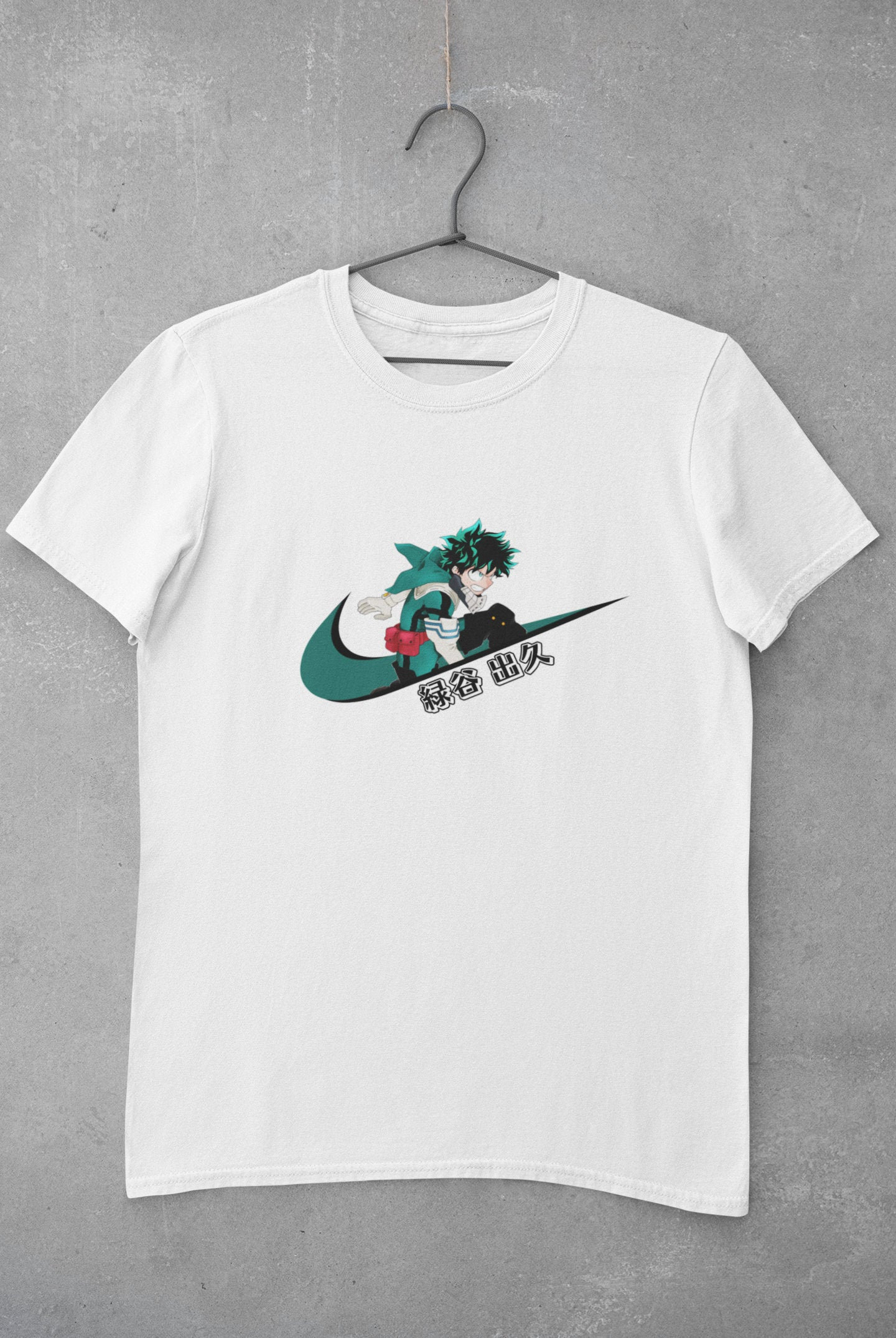 NiKE x Deku MHA T-Shirt Bnha Sweatshirt My hero academia | Etsy
