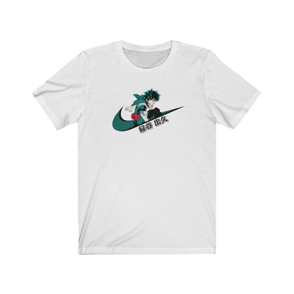 NiKE x Deku MHA T-Shirt Bnha Sweatshirt My hero academia | Etsy