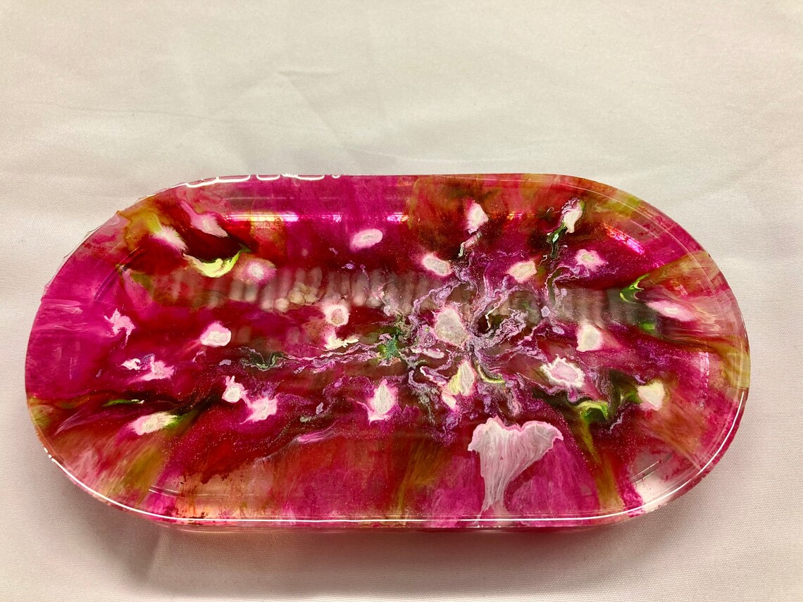 Epoxy Resin Alcohol Ink Rolling/Trinket Tray BPA Safe Etsy