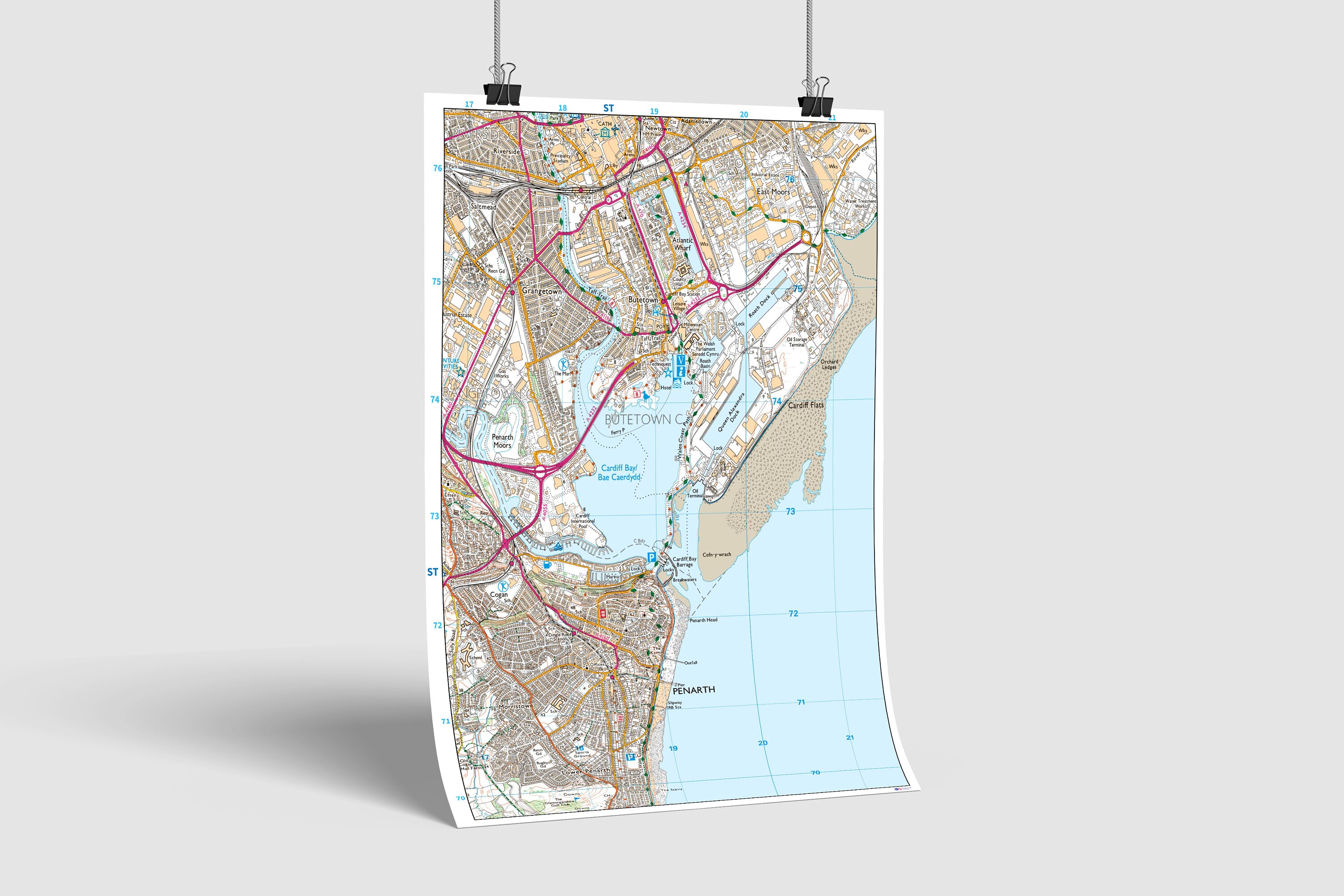 Personalised OS Map Custom Wall - Il Fullxfull.4524959921 6qrz 