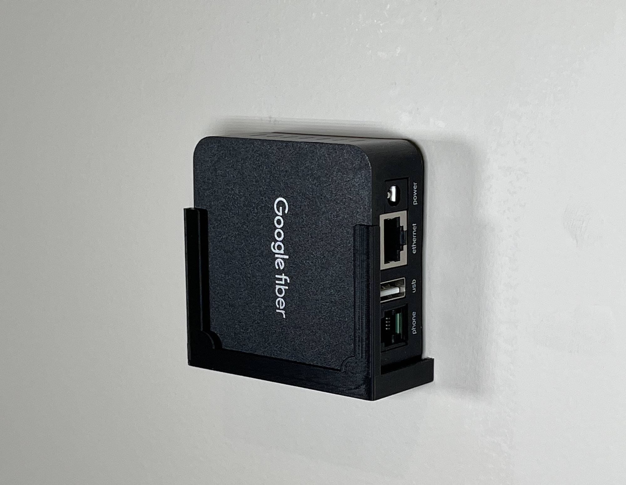 Google Fiber Phone Box Wall Mount Bracket Etsy