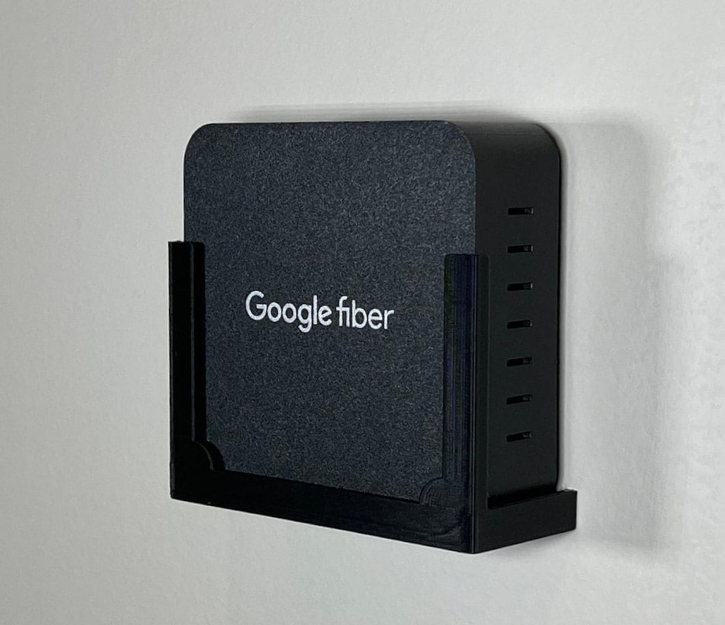 Google Fiber Phone Box Wall Mount Bracket Etsy