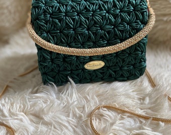 Handmade crochet bag