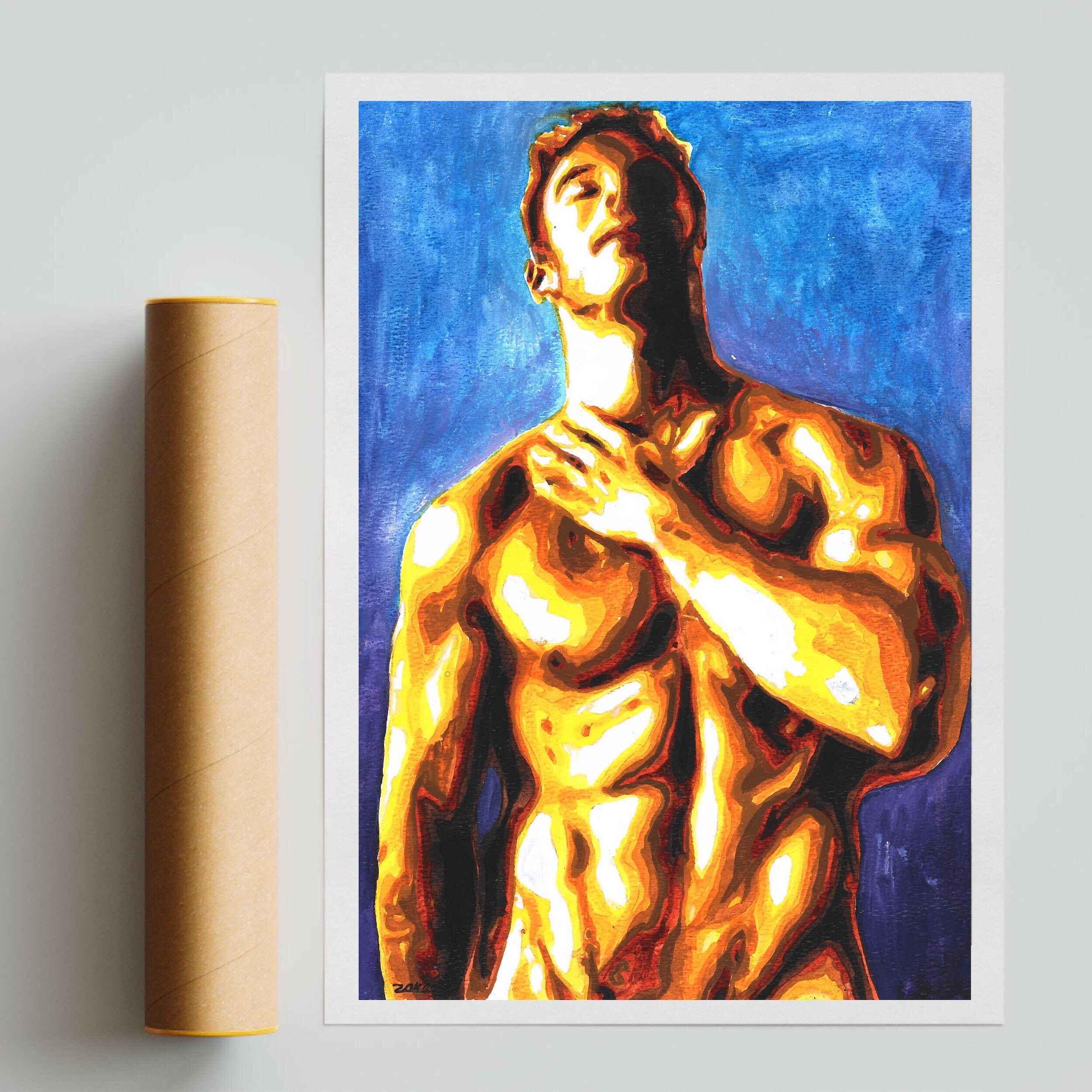 Male Nude Sailor Full Frontal Nudity Soldier With Incredible | Etsy
