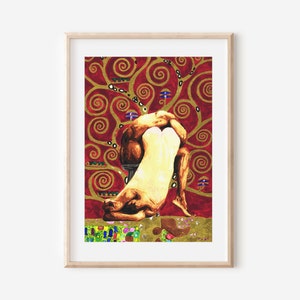 Set of 4 Gay Art Prints Male Nude Limited Edition of a Naked - Etsy