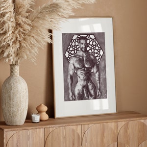 Male Nude Photograph Limited Edition Gay Interest Art Print Full