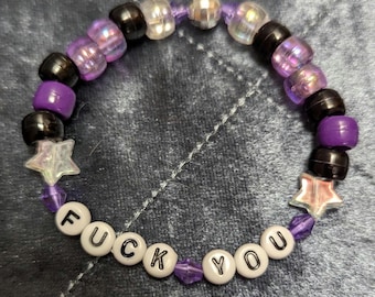 Ghost Papa V-Inspired Kandi Bead Bracelets