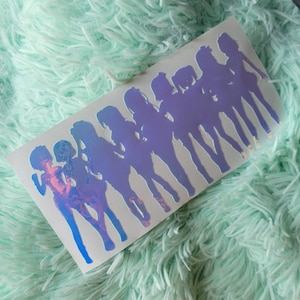Love Live u's Silhouette Vinyl Anime Decal Sticker
