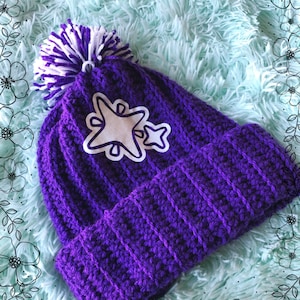 Mari Ohara Symbol Pom Pom Beanie Hat