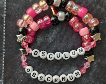 Ghost Kiss the Go-Goat Inspired Kandi Bead Bracelets