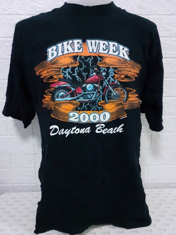 Shirt Bike Week 2000 Single Stitch 