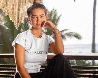 Haleiwa Hawaii Short-Sleeve Unisex T-Shirt