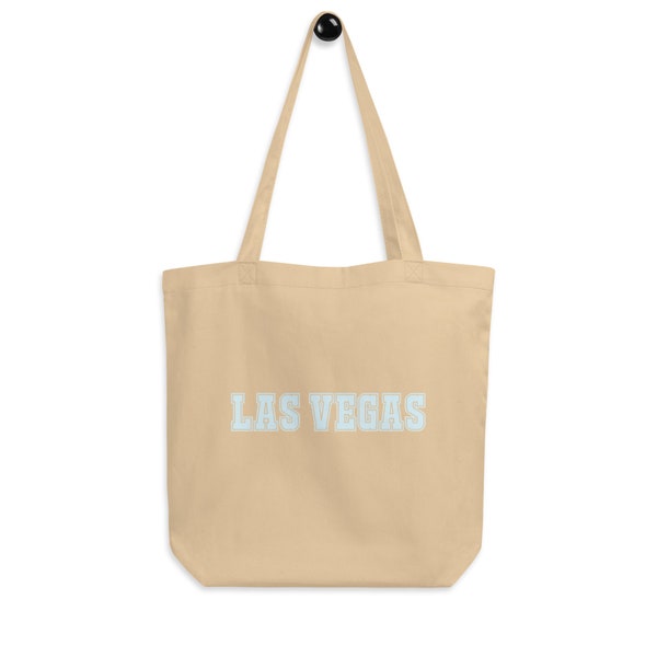 Las Vegas Eco Tote Bag; Las Vegas Nevada Ecofriendly Tote Bag, Bachelorette Tote, Vacation Tote Bag