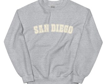 San Diego unisextröja; San Diego Kalifornien-tröja, San Diego möhippetröja,