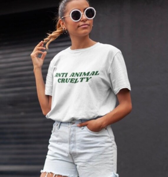 Anti Animal Cruelty Unisex T-shirt Animal Rights Tshirt - Etsy Anti Animal Cruelty Unisex T-shirt Animal Rights Tshirt - Etsy