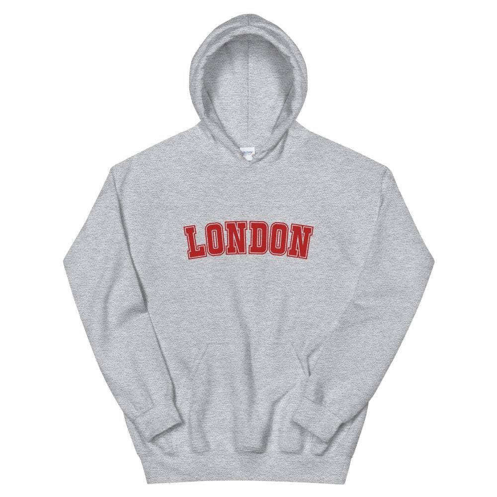 London Hoodie England Hoodie Unisex Hoodie Etsy