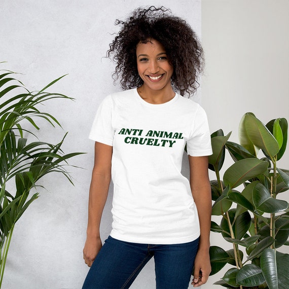 Anti Animal Cruelty Unisex T-shirt Animal Rights Tshirt - Etsy Anti Animal Cruelty Unisex T-shirt Animal Rights Tshirt - Etsy