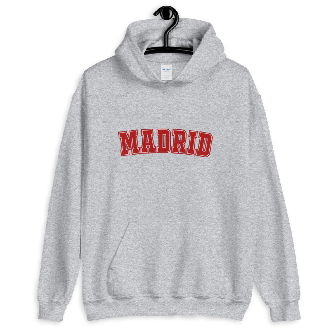 Madrid Hoodie Spain Hoodie Unisex Hoodie Etsy UK