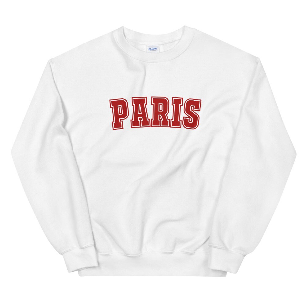 Paris Unisex Sweatshirt France Hoodie Etsy