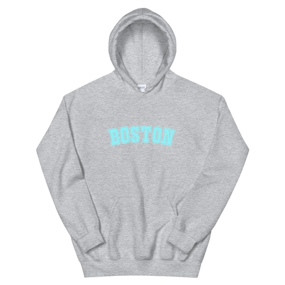 Boston Unisex Hoodie; Boston Massachusetts Cozy Hoodie - Etsy
