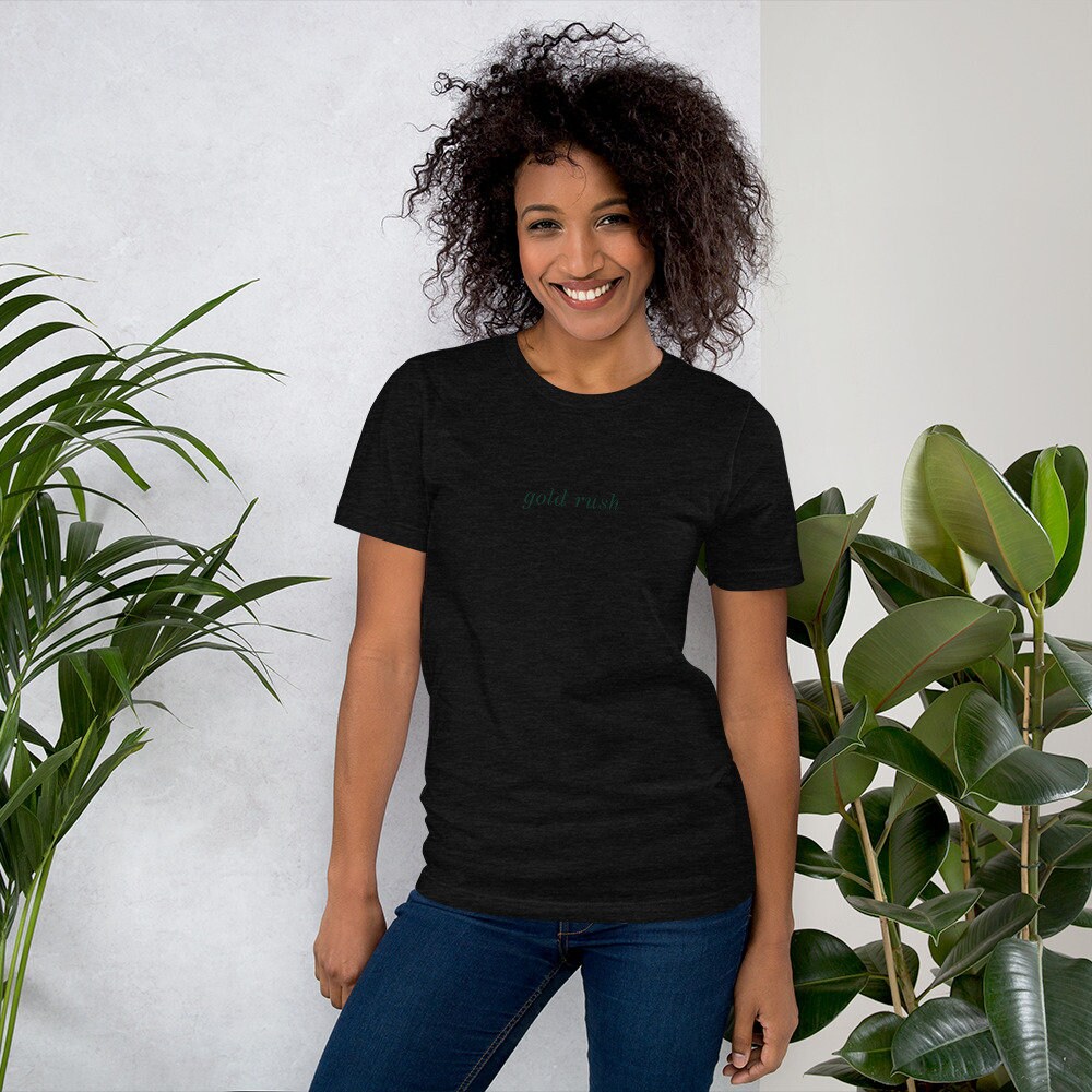 Gold Rush Short-sleeve Unisex T-shirt; Taylor Swift Evermore