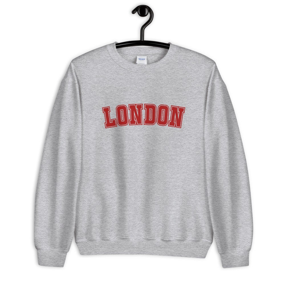 London England Sweatshirt Unisex Sweatshirt Etsy