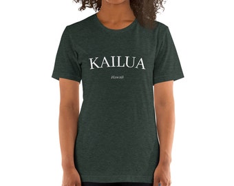 Kailua Hawaii  Unisex T-Shirt; Honolulu Hawaii Travel Tshirt