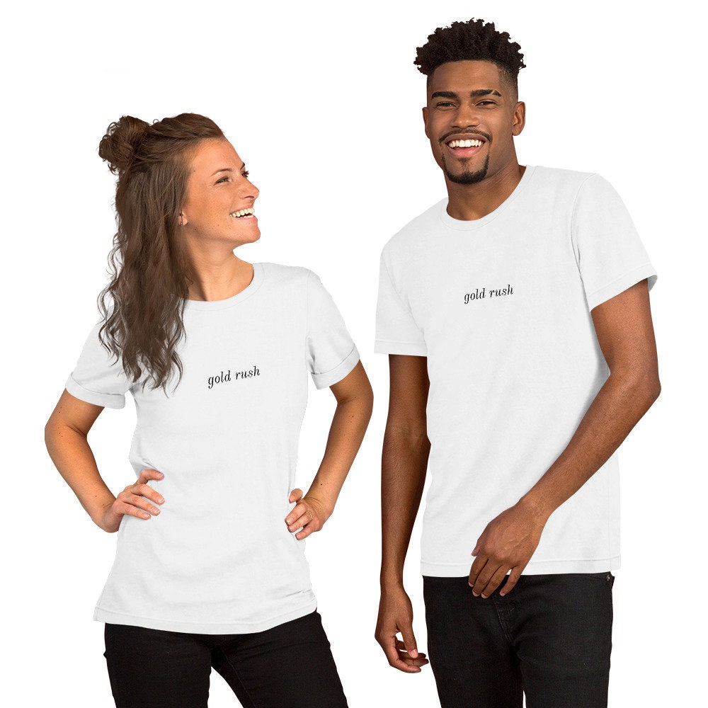 Gold Rush Short-sleeve Unisex T-shirt; Taylor Swift Evermore