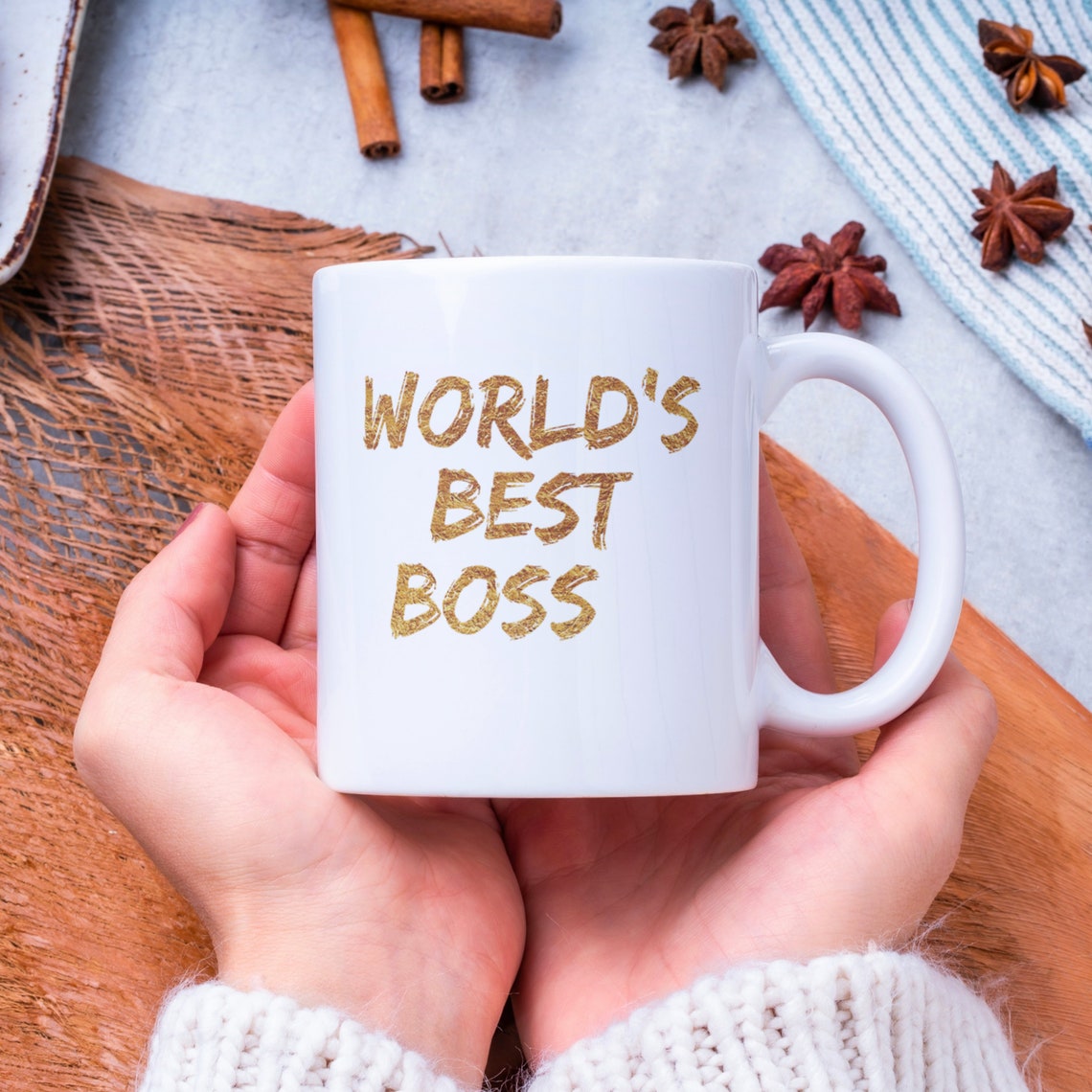 WORLD'S BEST BOSS Mug Funny Coffee Mug Boss Lady Etsy