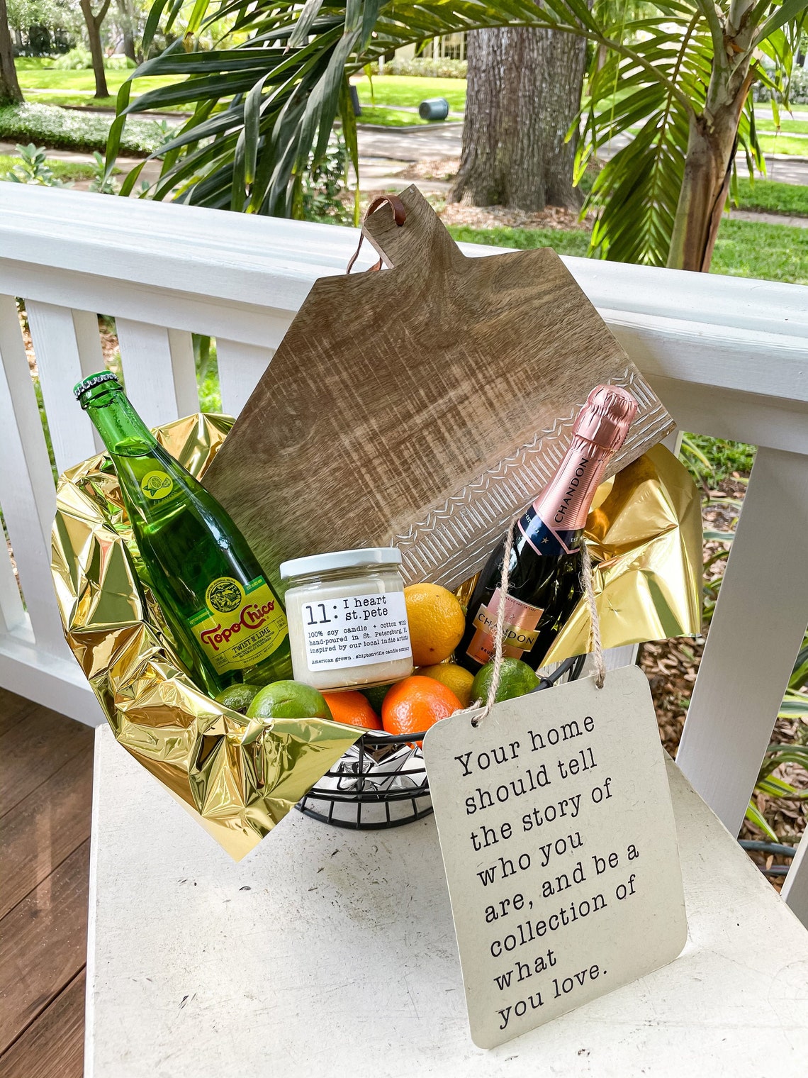 Home Gift Basket St. Pete Gift Basket Home Closing Etsy