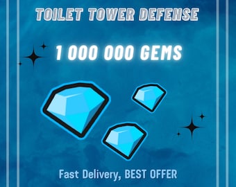 1 Million Gems 💎 Toilet Tower Defense – TTD Gems – Roblox – Cheap & Fast Delivery - View #3