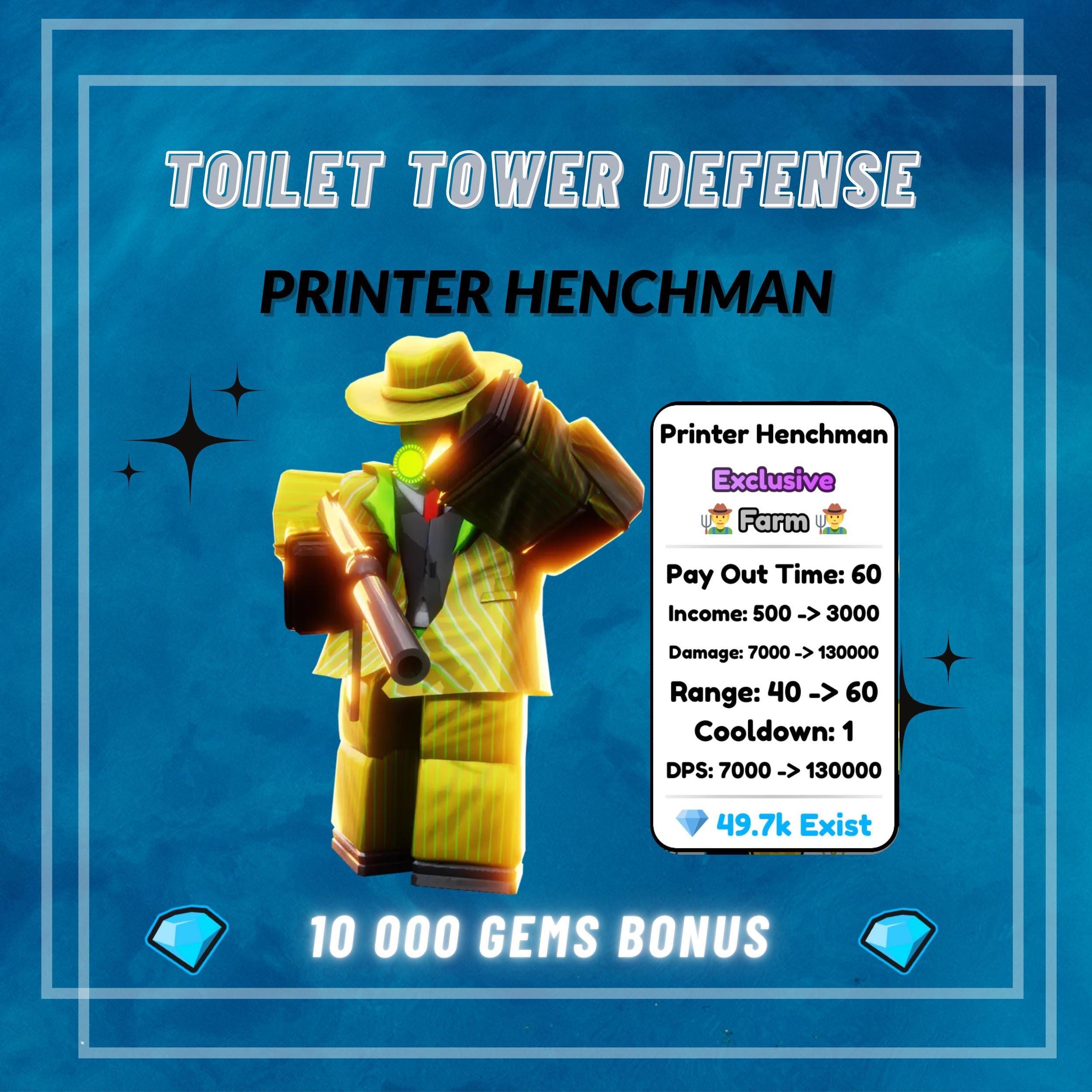 Défense de la tour des toilettes [ Caisse infectée