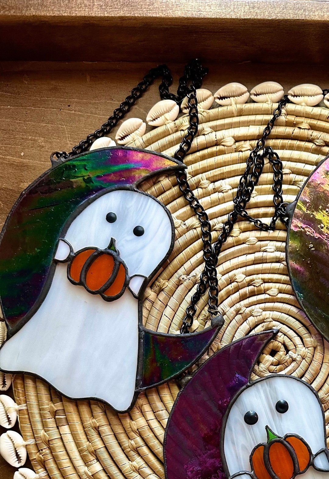 Stained Glass Ghost - Etsy