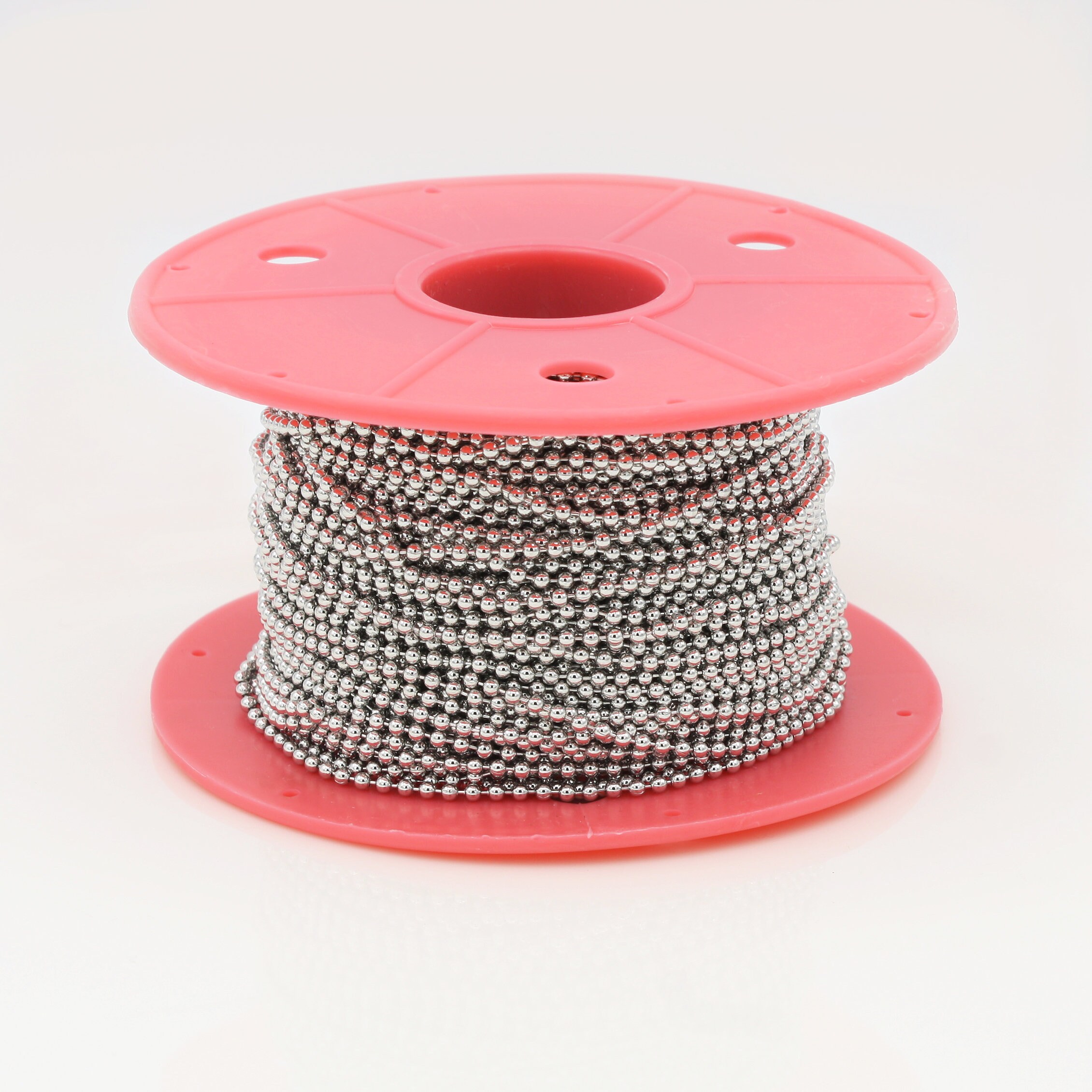 10m Silver Ball Chain Bulk Dog Tag Chain Bead Chain Silver Etsy