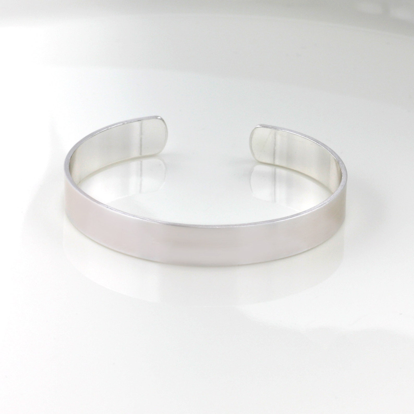 2 Silver Wide Cuff Bracelet Blanks Pieces Ready To Stamp Or Etsy