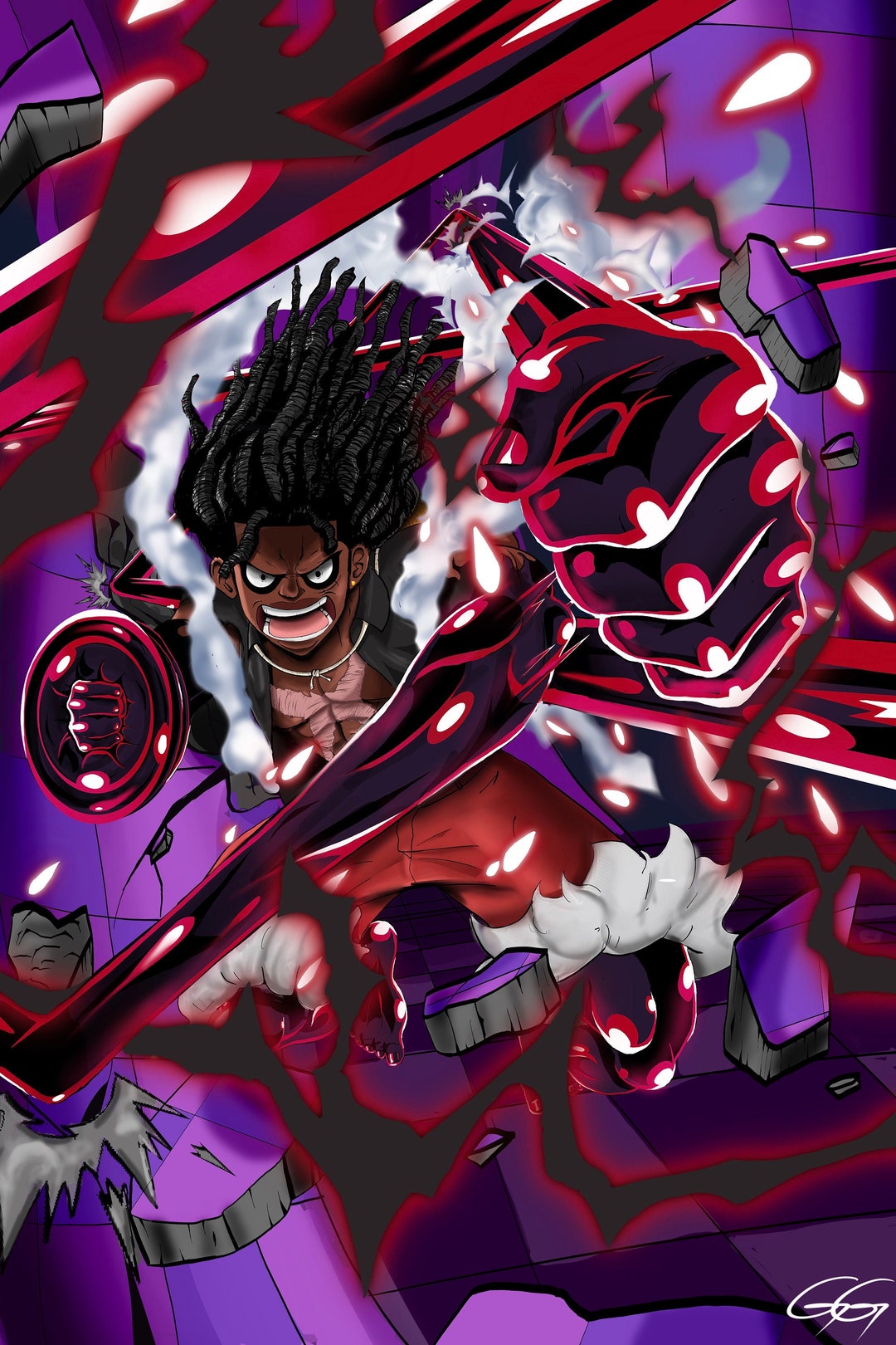 Luffy Gear 4