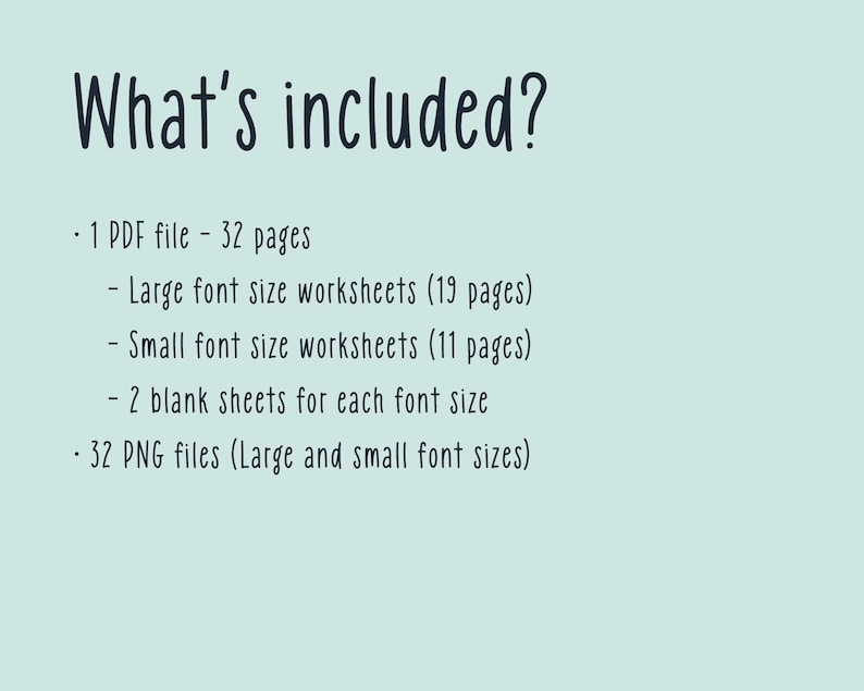 Hojas de práctica de escritura a mano: Hojas de trabajo imprimibles para adultos que aprenden a escribir el alfabeto y trazan letras para mejorar su caligrafía. imagen 6