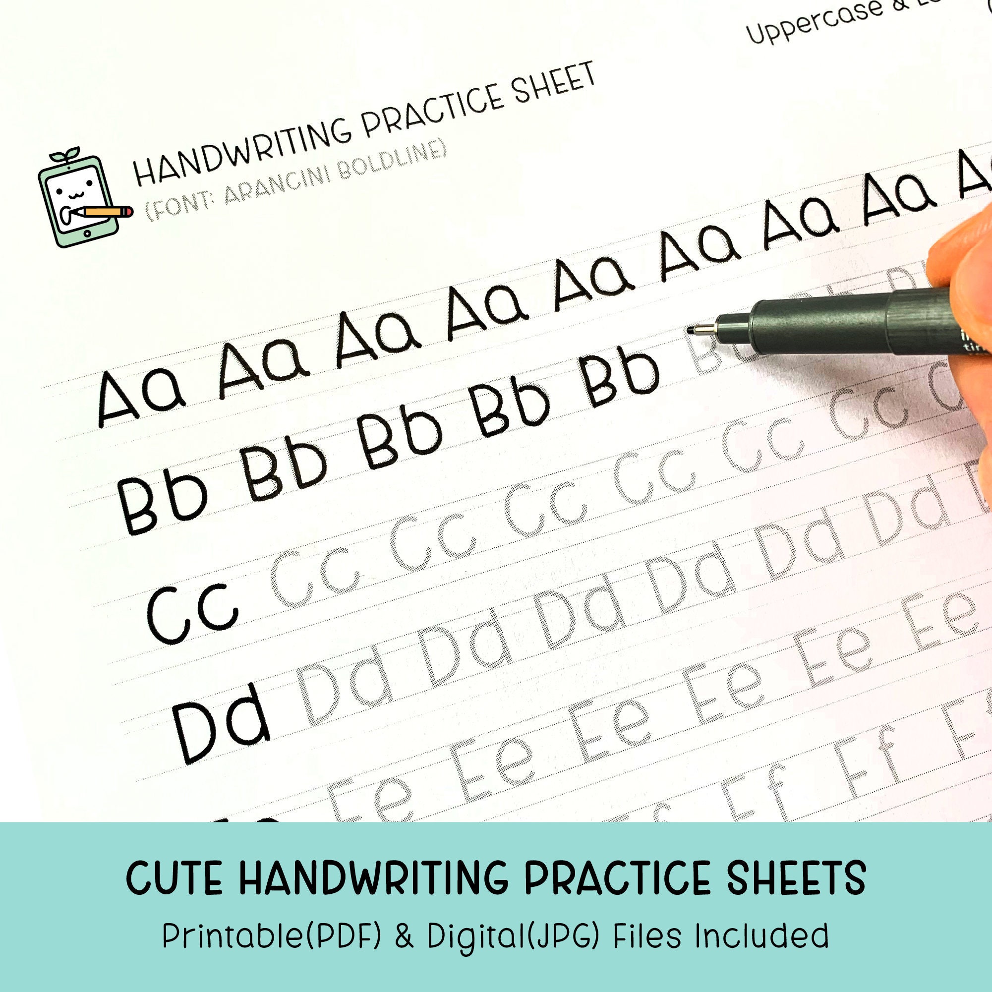 Handwriting Sheets Printable Free