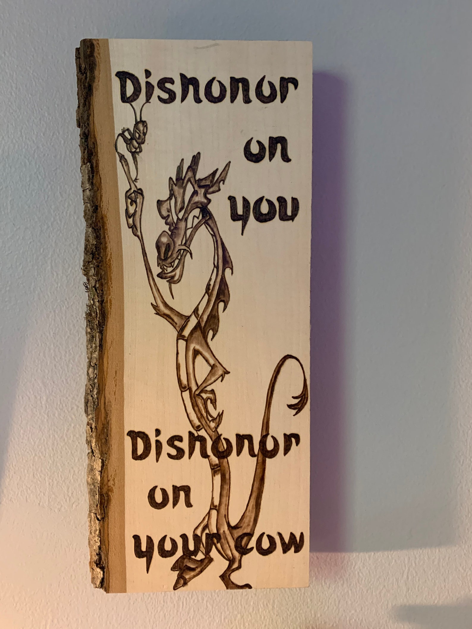 Dishonor on Your Cow Etsy