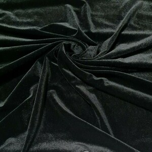 PLUSH VELVET JERSEY FABRIC STRETCH SOFT TOUCH DRESS MAKING SOLD BY THE MT PLUSH VELVET JERSEY FABRIC STRETCH SOFT TOUCH DRESS MAKING SOLD BY THE MT