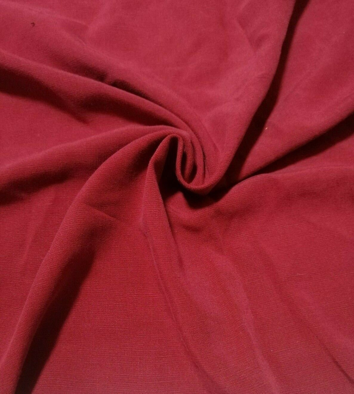 Viscose Polyester Fabric Matte Wine Burgundy Sold By The Metre Etsy