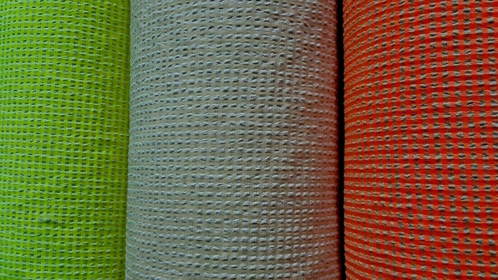 Stretch Bumpy Checked Fabric Sold By The Metre Etsy