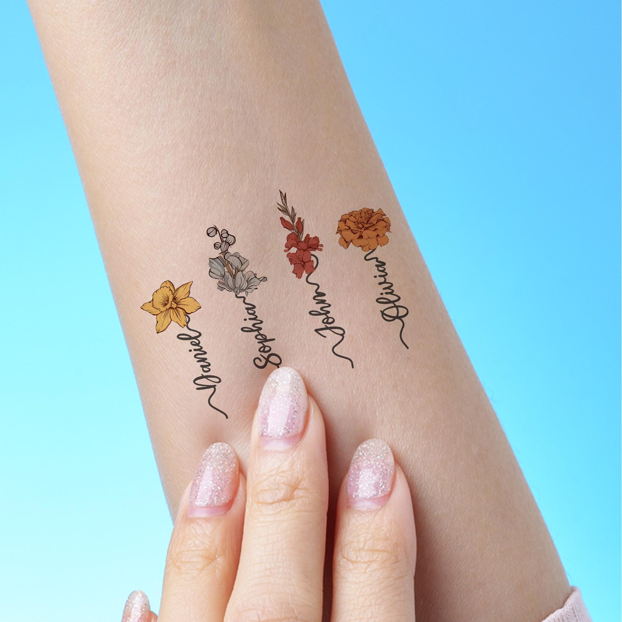 Sentimental Grandma & Granddaughter Tattoo